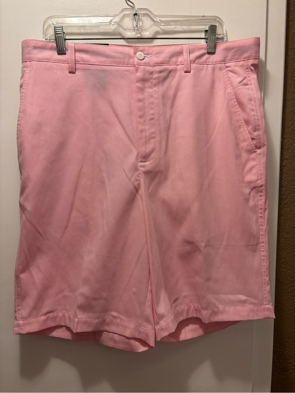 FootJoy Men's Pink Flat-Front Golf Shorts Size 36 - Picture 3 of 10